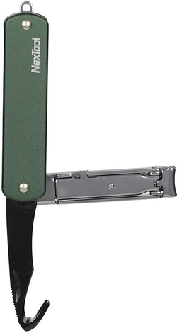 Мультитул-книпсер Nextool Multi Functional Nail Clipper, зеленый, 6 функций