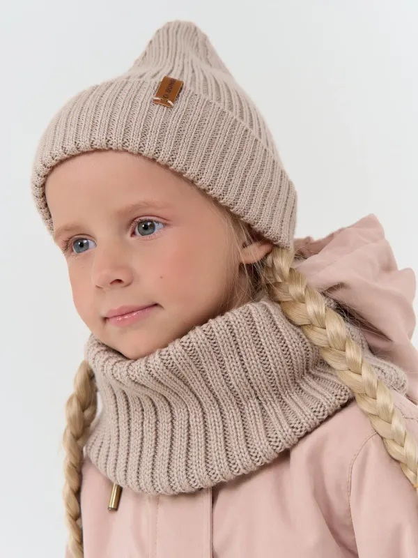 Снуд из смесовой шерсти 