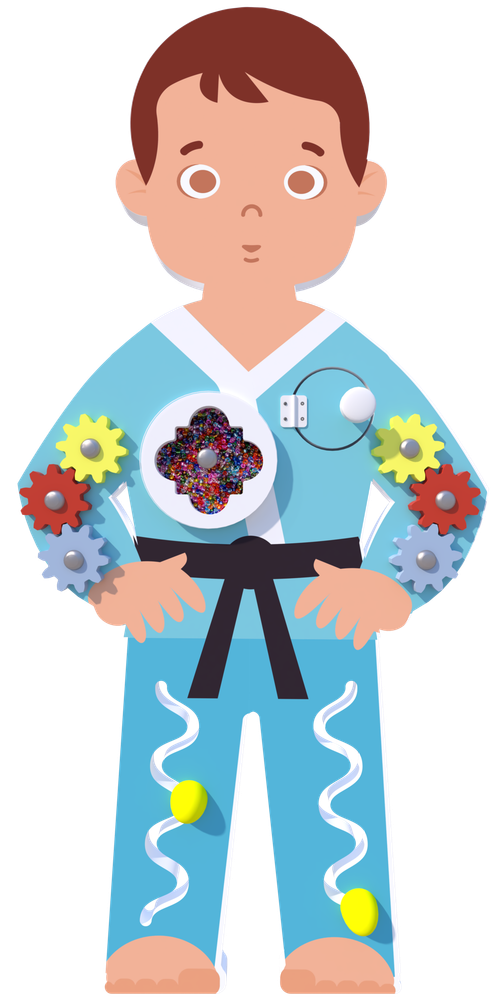 Бизиборд "Дзюдо"