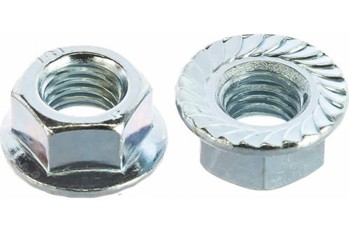 Гайка фланцевая М 5 DIN 6923 оц.