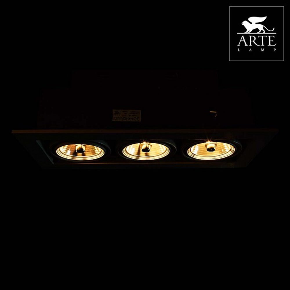 Встраиваемый светильник Arte Lamp A5930PL-3WH