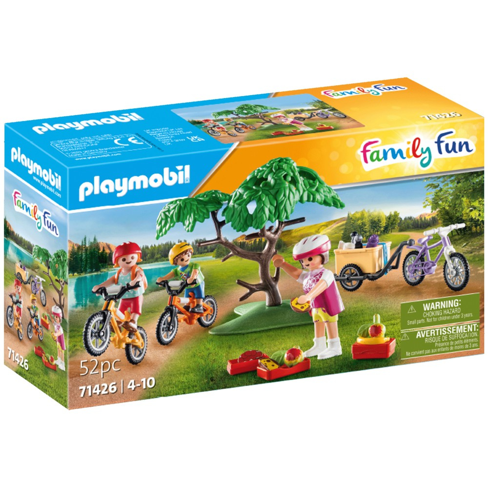 Игровой набор Playmobil 71426 Прогулка на горных велосипедах Family Fun 71426 52 детали — фото 1