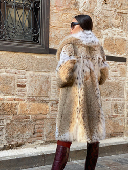 Шуба из рыси