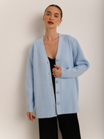 Кардиган удлиненный из хлопка