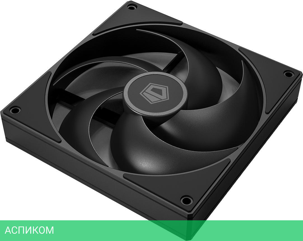 Комплект вентиляторов для корпуса ID-Cooling AS-140-K DUET черный