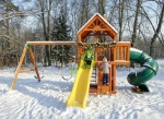Детская площадка IgraGrad Шато с трубой (Дерево)