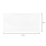 Коврик-подкладка настольный сверхпрочный 600х1200 мм, прозрачный, 1 мм, BRAUBERG, 237373