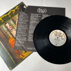 Винтажная виниловая пластинка LP Styx The Grand Illusion (USA 1977) Miss America