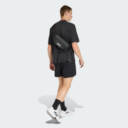 Сумка поясная ADIDAS HYBRID WAISTBAG BLACK/REFSIL