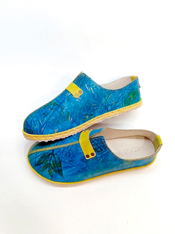 Слипоны кожаные "Ecoprint"