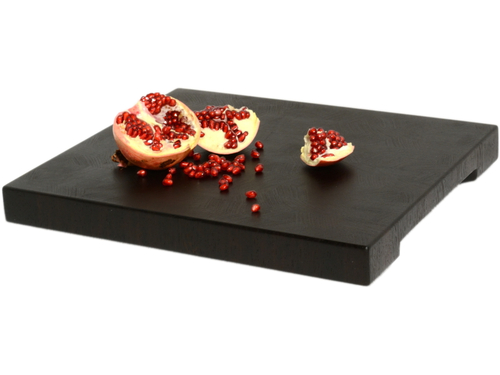 Торцевая разделочная доска 40x30x3 см. венге, арт. 077