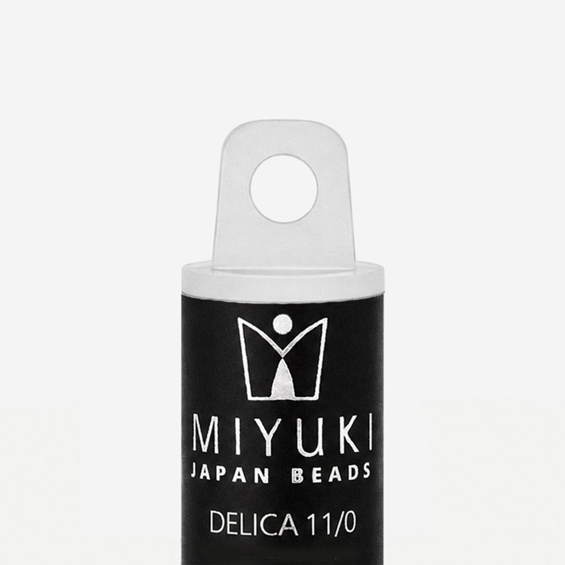 Японский бисер MIYUKI Delica 11/0 (DB-10), непрозрачный глянцевый