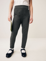 Брюки школьные без застежки для девочки Next Q90-023, Серый