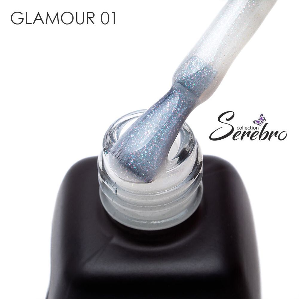 База Glamour №01 Serebro, 11 мл