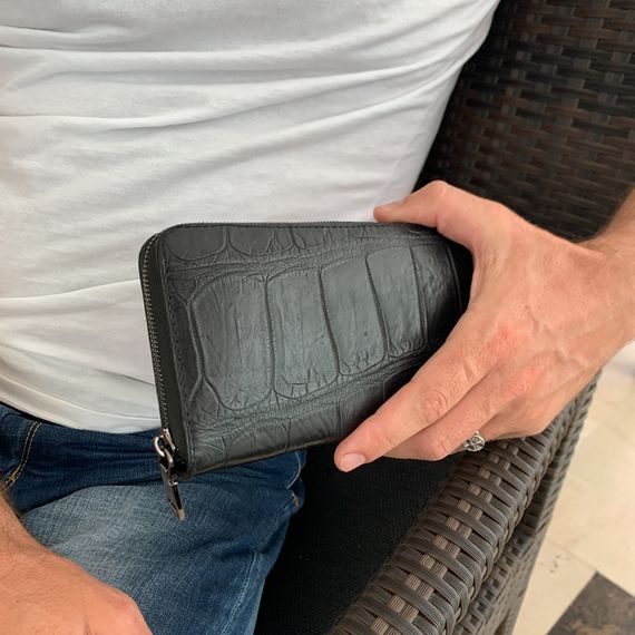 Кошелек из кожи крокодила WA-118