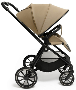 Коляска Agex Life 3 в 1 с автокреслом i-Team Black ALB269 Beige (Бежевый)