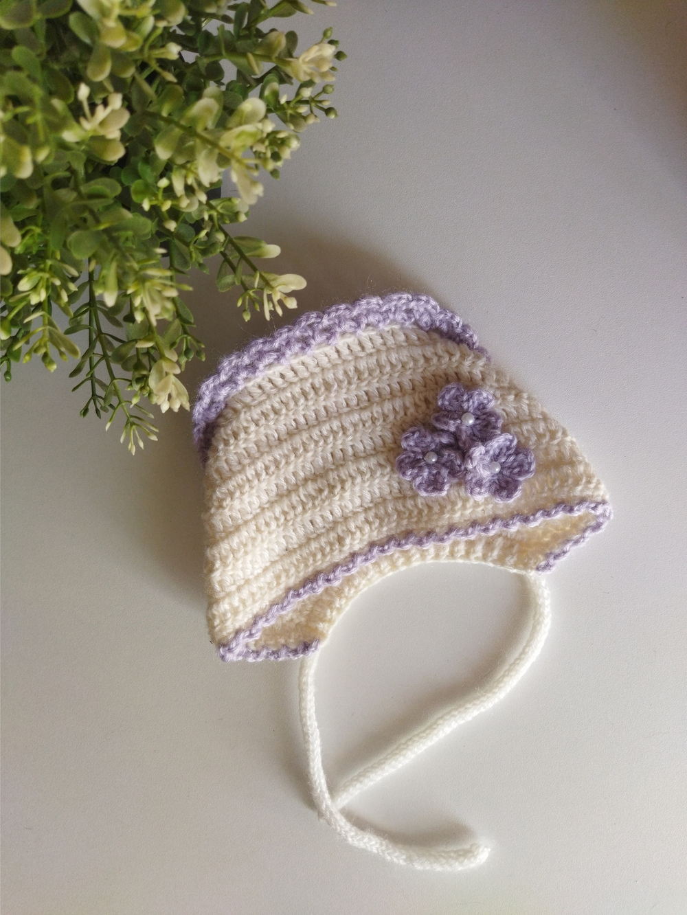 Шапка для новорожденного