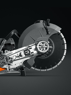 KRAFTOOL 4800 Вт, 400 мм, диск в комплекте, бензорез по бетону (бетонорез) (K970-16 H)