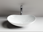 Умывальник чаша накладная овальная Element 620x360x145мм