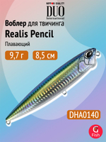Воблер DUO Realis Pencil 100 F SW, GHN0157 Waka Mullet, 100 мм, 14,3 г, плавающий, волкер