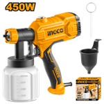 Краскопульт электрический INGCO SPG3508 INDUSTRIAL 450 Вт