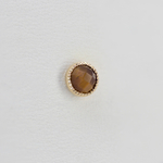Grisant Cab tops with rose cut stone