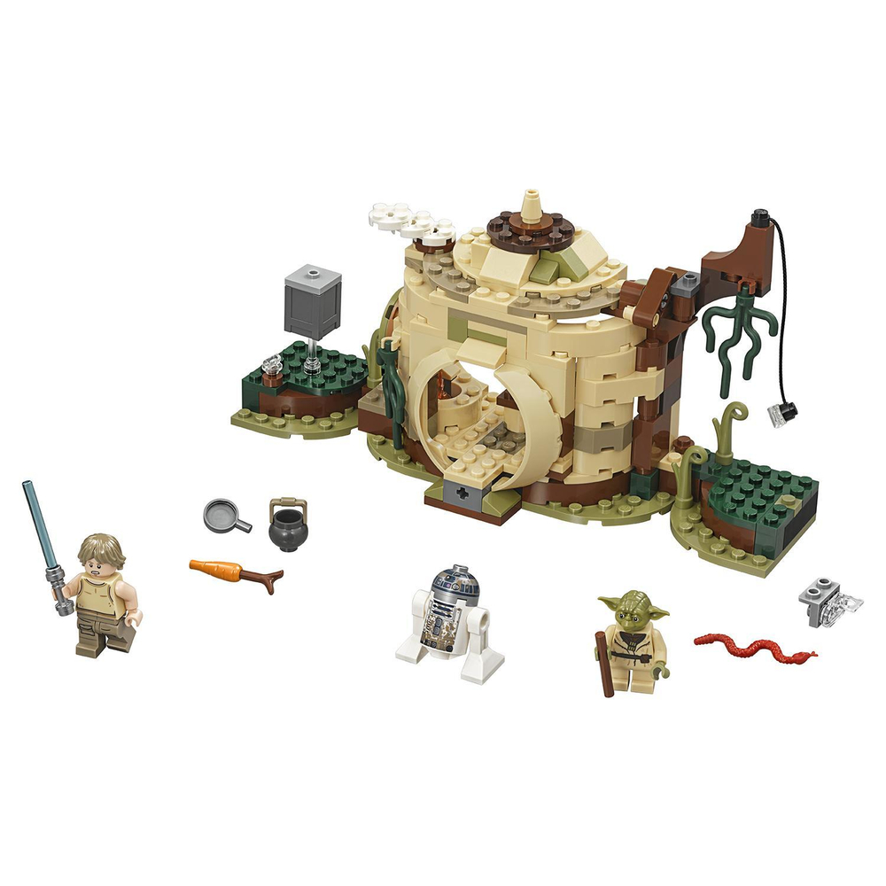 LEGO Star Wars: Хижина Йоды 75208 — Yoda's Hut — Лего Звездные войны Стар Ворз