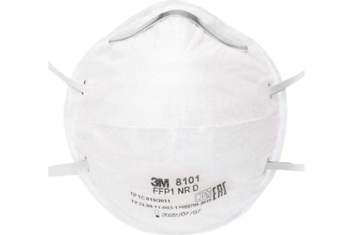 Полумаска модель 8101 класс защиты FFP1 NR D
