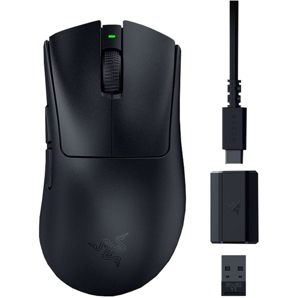 Мышь Razer DeathAdder V3 HyperSpeed, Black (2,4ГГц HyperSpeed Wireless)