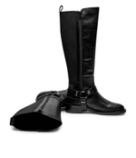 Кожаные офицерские сапоги Marella - черный(37960162)