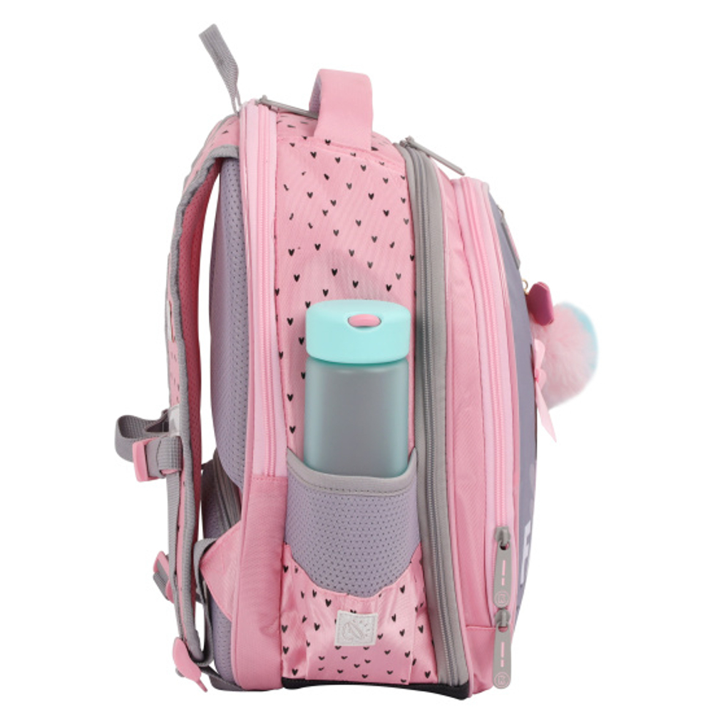 Ранец, спинка эргономичная, 2 отделения, 38*27*16 см, COMFORT Light, Paris Fashion, КОКОС, 232344