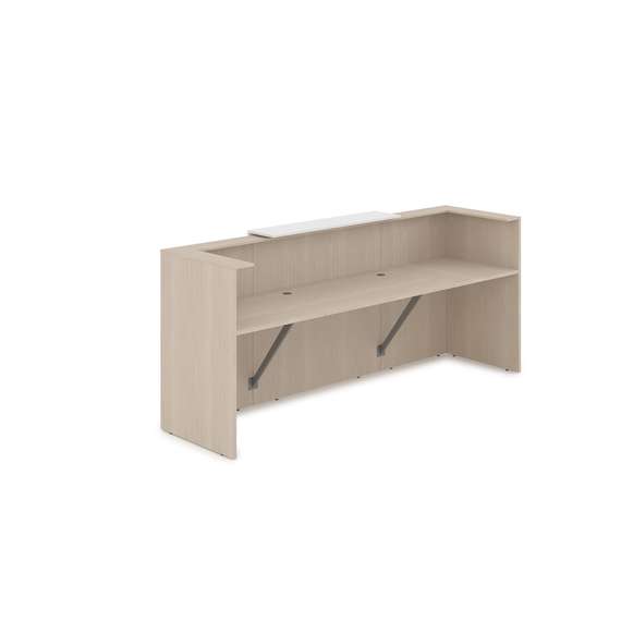 1КР-ДС.201.1 Комплект Ресепшн с фартуком ЛДСП (2654*761*1161) (с подсветкой)