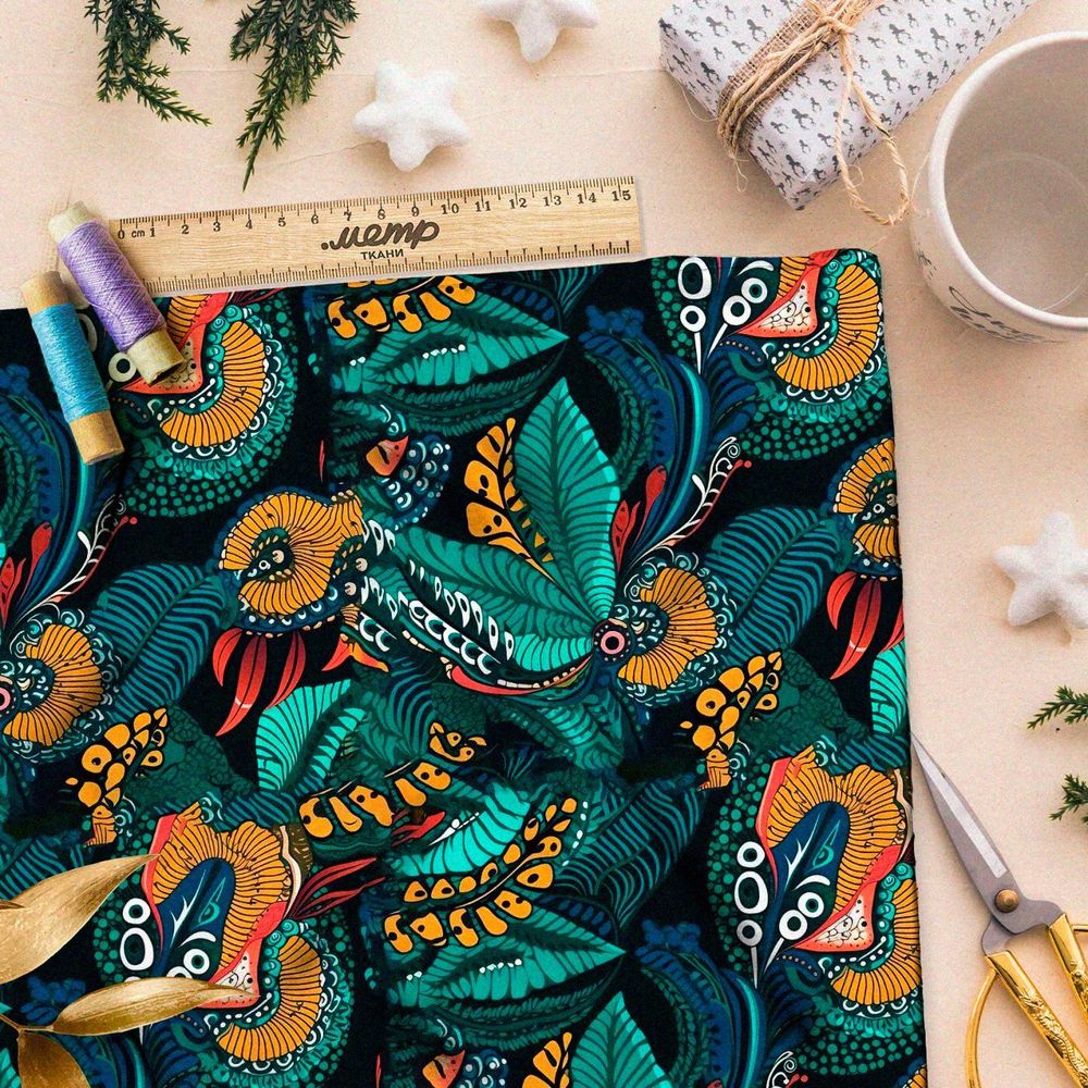 Ткань премиум Оксфорд 600D волшебные чудеса