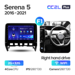 Teyes CC2L Plus 10,2" для Nissan Serena 5 2016-2021 (прав)