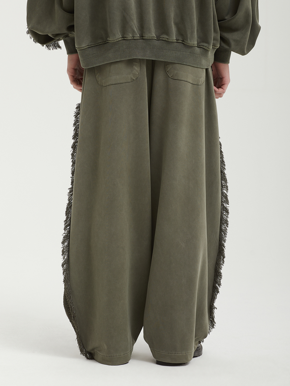 Мужские Брюки Lace Trimming