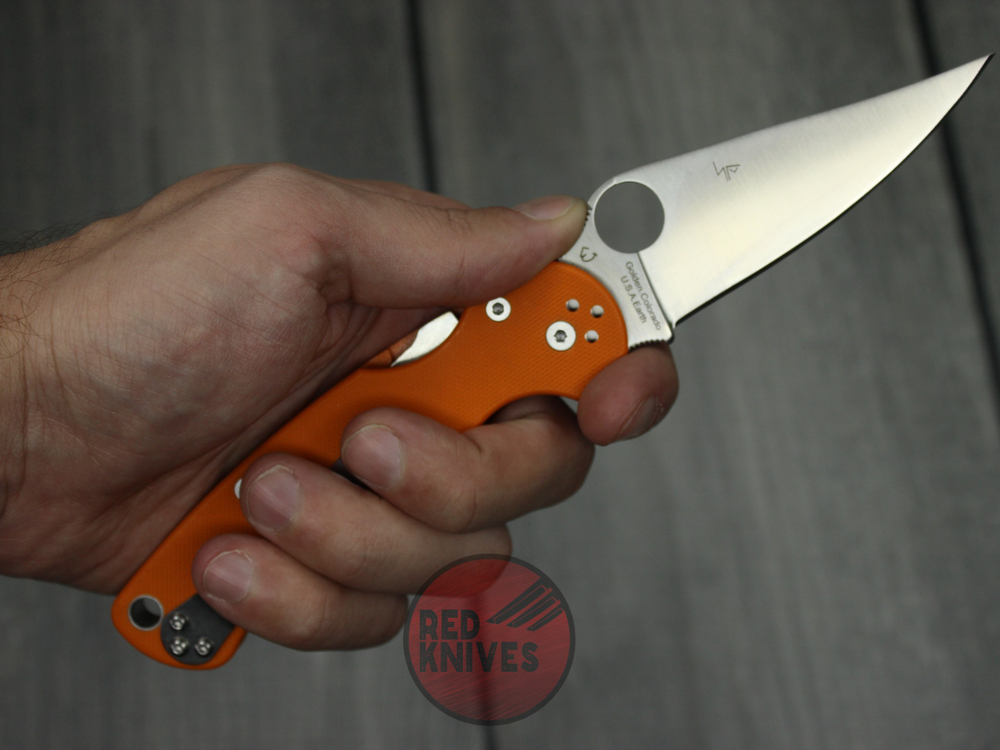 Нож Spyderco Paramilitary Orange C81GBORE2