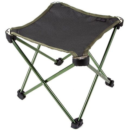 Табурет складной LIGHT CAMP Folding Stool (Зеленый)