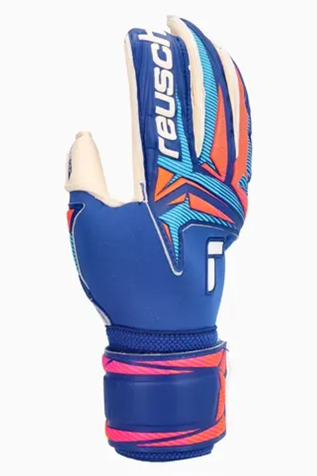 Вратарские перчатки Reusch Attrakt Gold X Roll Finger - синий