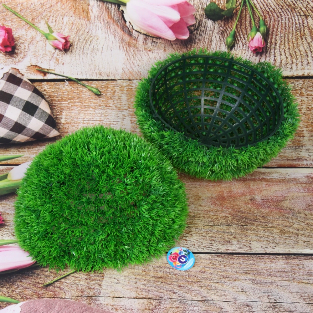 Искусственное растение шар «Самшит» салатовый D-50см Ultramarine