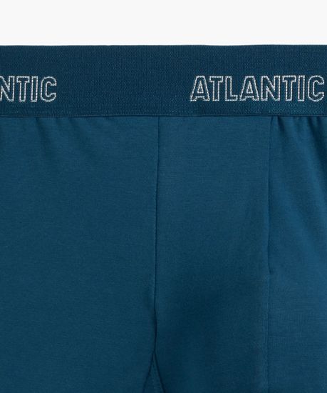 Трусы мужские боксеры Atlantic MH-1195 из микромодала,деним