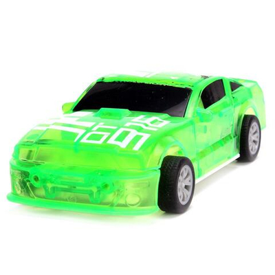 Машинка Abtoys разбивающаяся инерционная зеленая 1:32