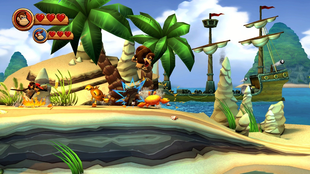 Игра Donkey Kong Country Returns HD (Английская версия) для Nintendo Switch