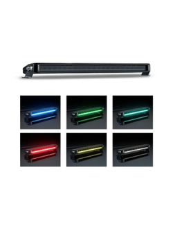 Светодиодная фара водительского света AURORA 508 мм 100W с RGB подсветкой