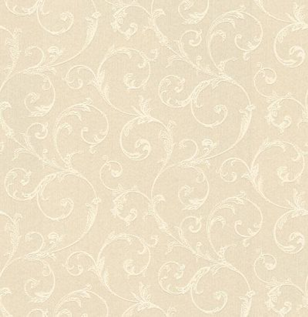 обои однотонные с крупным растительным рисунком 088839