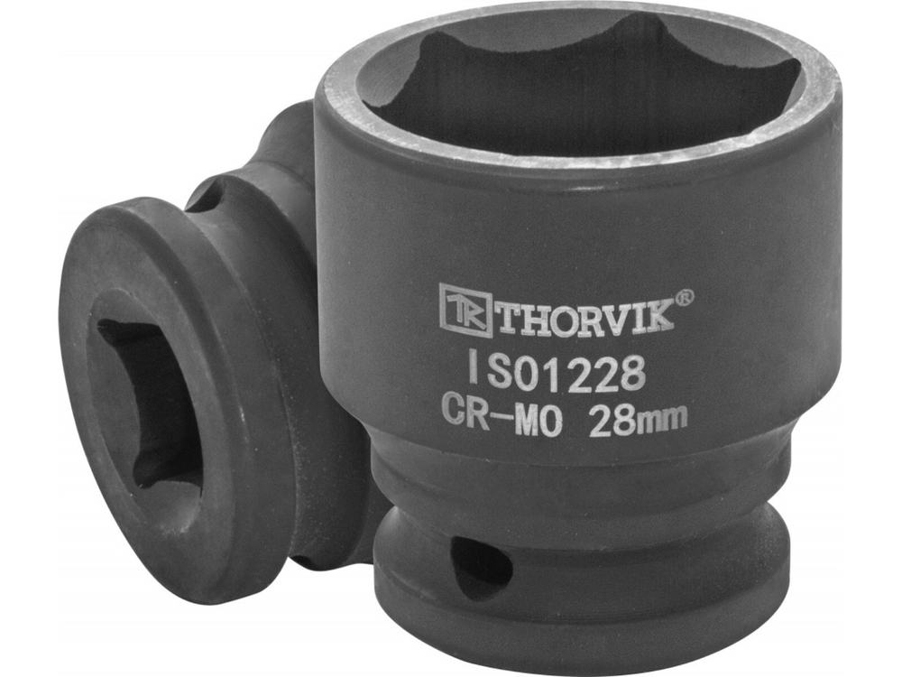 IS01228 Головка торцевая ударная 1/2"DR, 28 мм