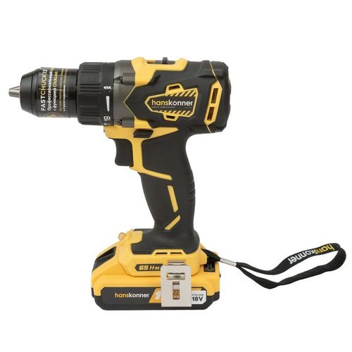 Дрель-шуруповерт Hanskonner HCD1865BL 18В 2х2,4 Ач