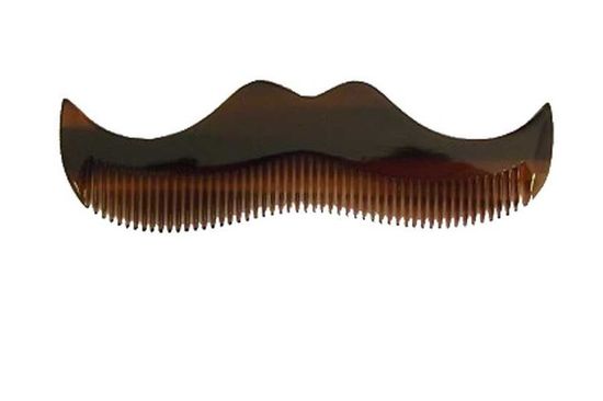 Янтарный гребень в форме усов Morgan's