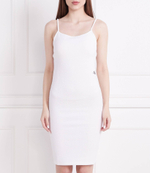 Платье SLUB RIB STRAPPY DRESS CALVIN KLEIN JEANS - белый(J20J221149)