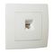Розетка RJ11 Makel Lillium Natural белая 05092