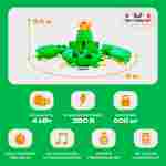 Электрическая Аттракцион карусель «Весёлые лягушата», 8×8×3,6 м